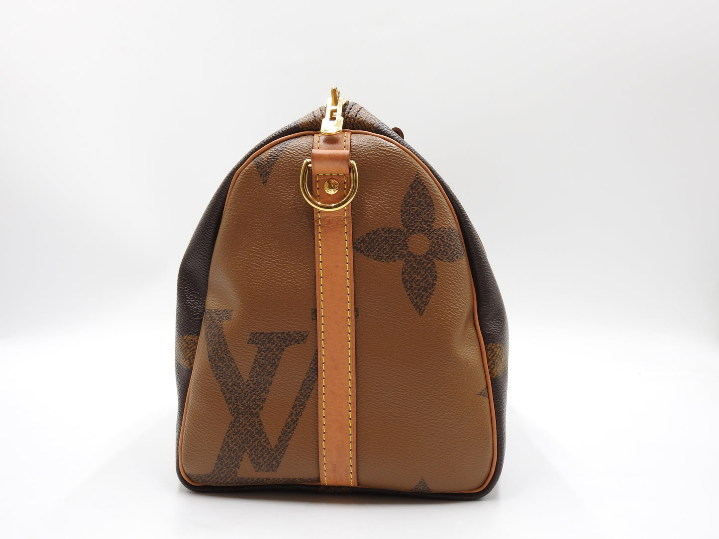 LOUIS VUITTON Monogram Reverse Giant Speedy 30 Bandouliere Hand Bag M44602