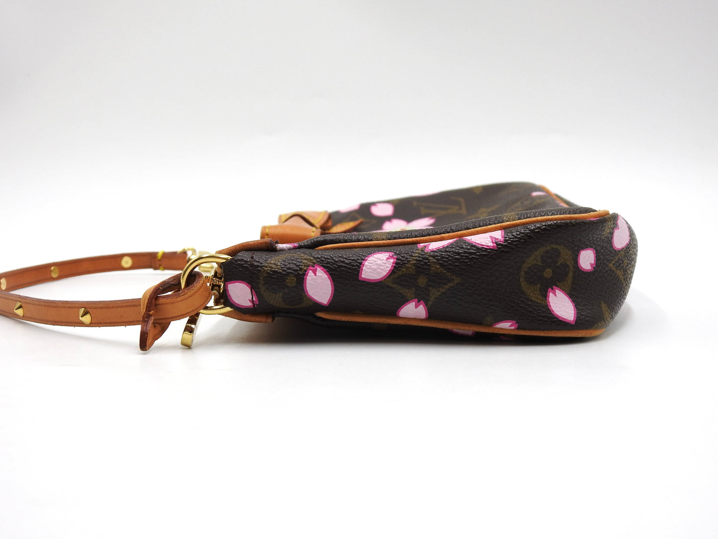 LOUIS VUITTON Monogram Cherry Blossom Pochette Accessories M92006