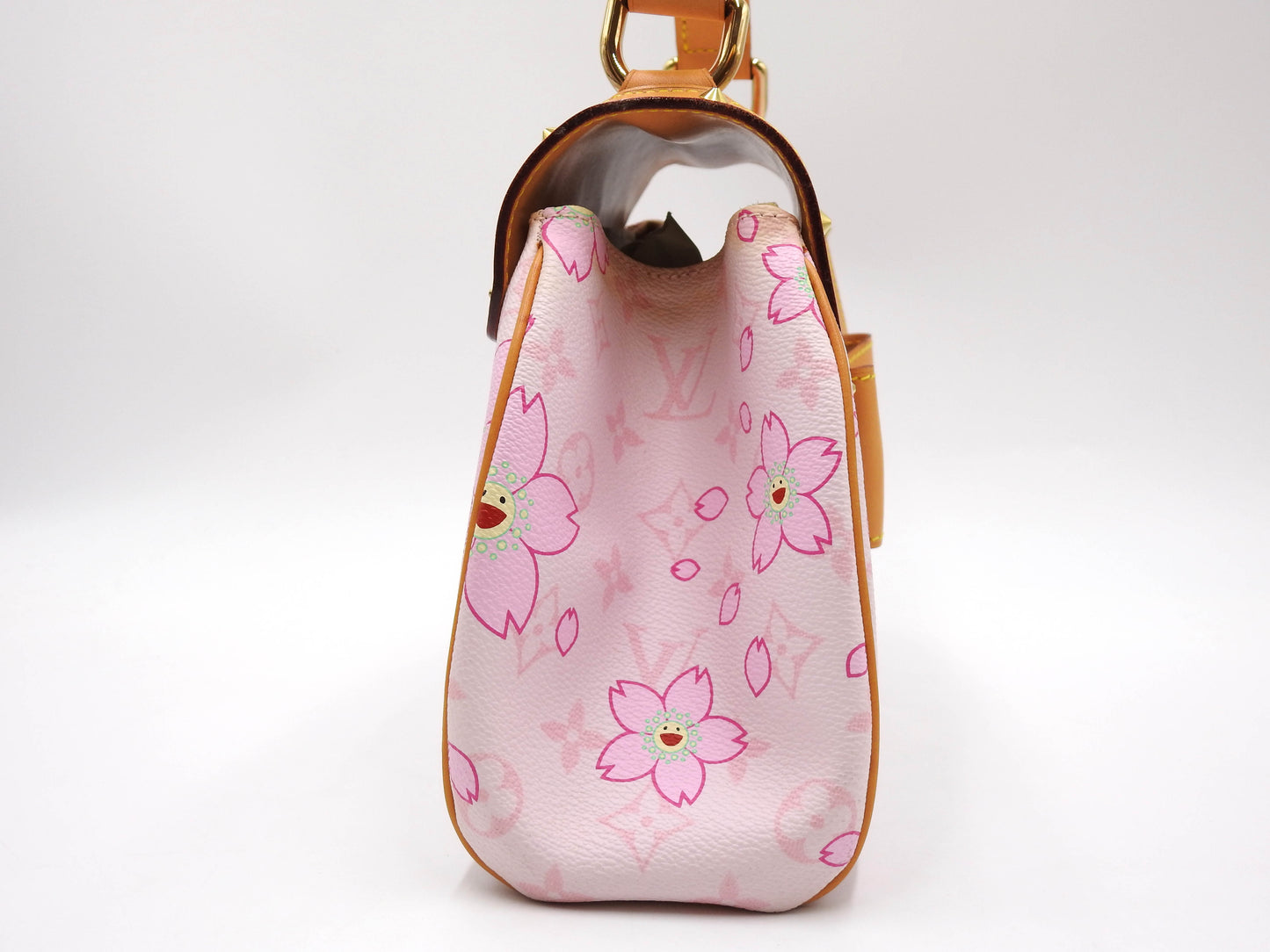 LOUIS VUITTON Sac Retro PM Hand Bag Monogram Cherry Blossom Pink M92013