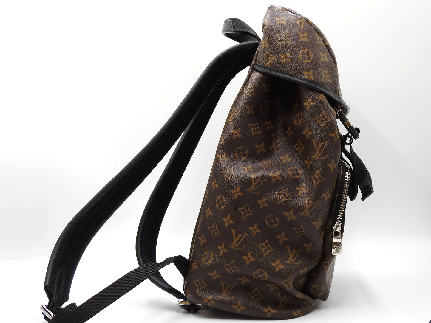 LOUIS VUITTON Monogram Macassar Zack Men's Backpack Bag M43422