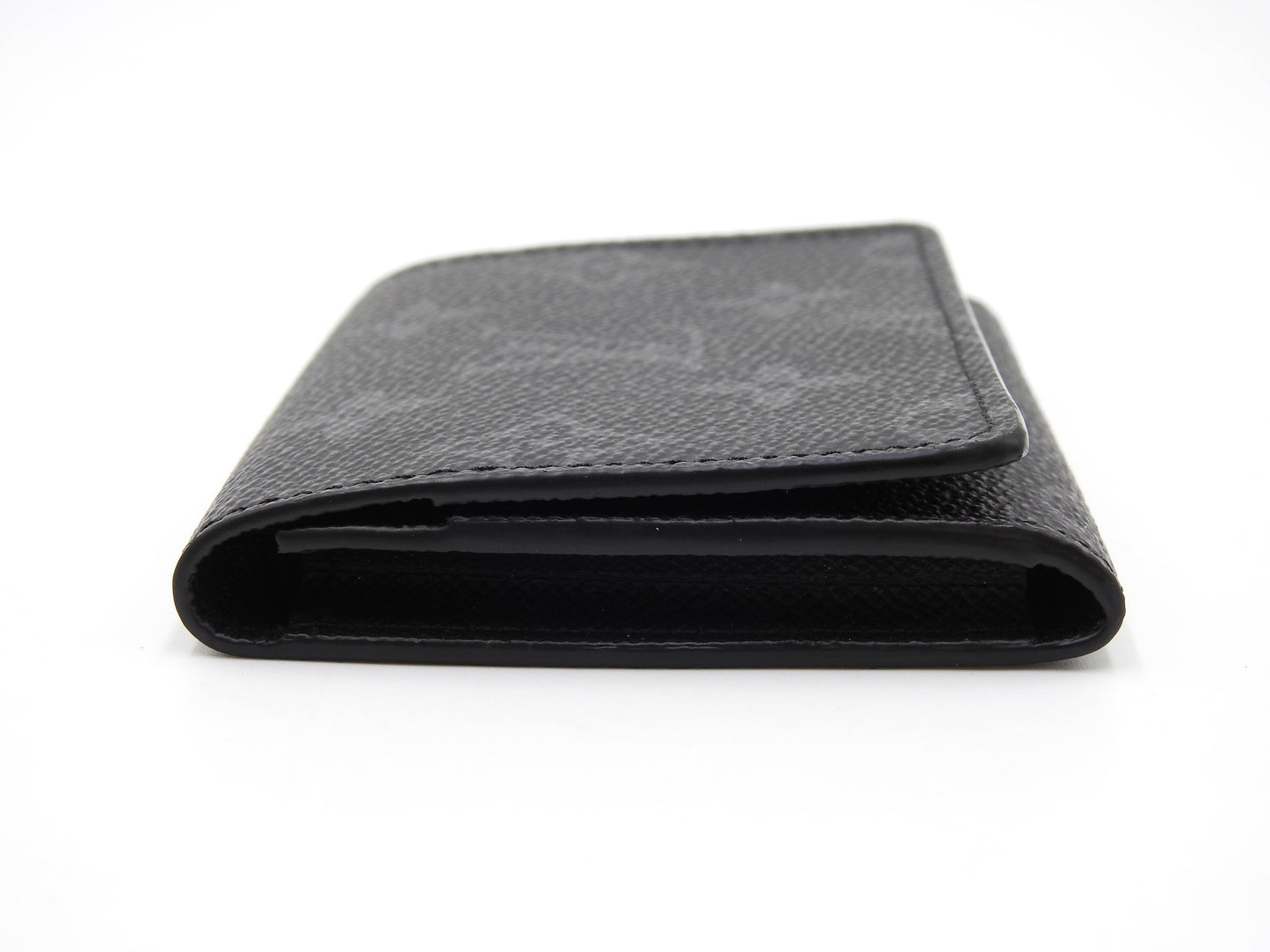 LOUIS VUITTON Monogram Eclipse Envelope Carte De Visite Card Holder M12874