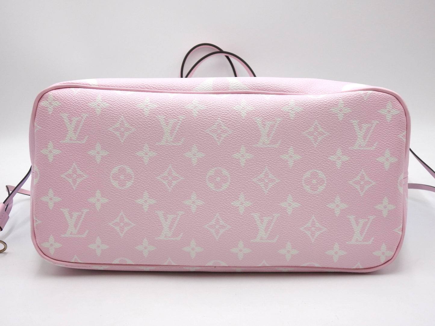 LOUIS VUITTON Monogram Escale Neverfull MM Shoulder Bag Pastel Pink M45270