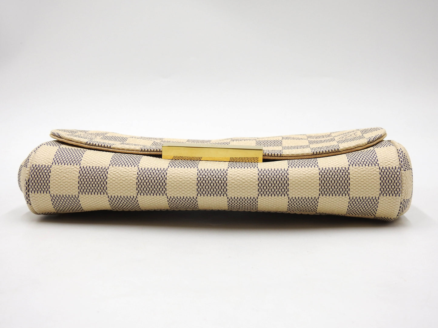 LOUIS VUITTON Damier Azur Favorite PM 2way Shoulder Hand Bag Canvas N41266