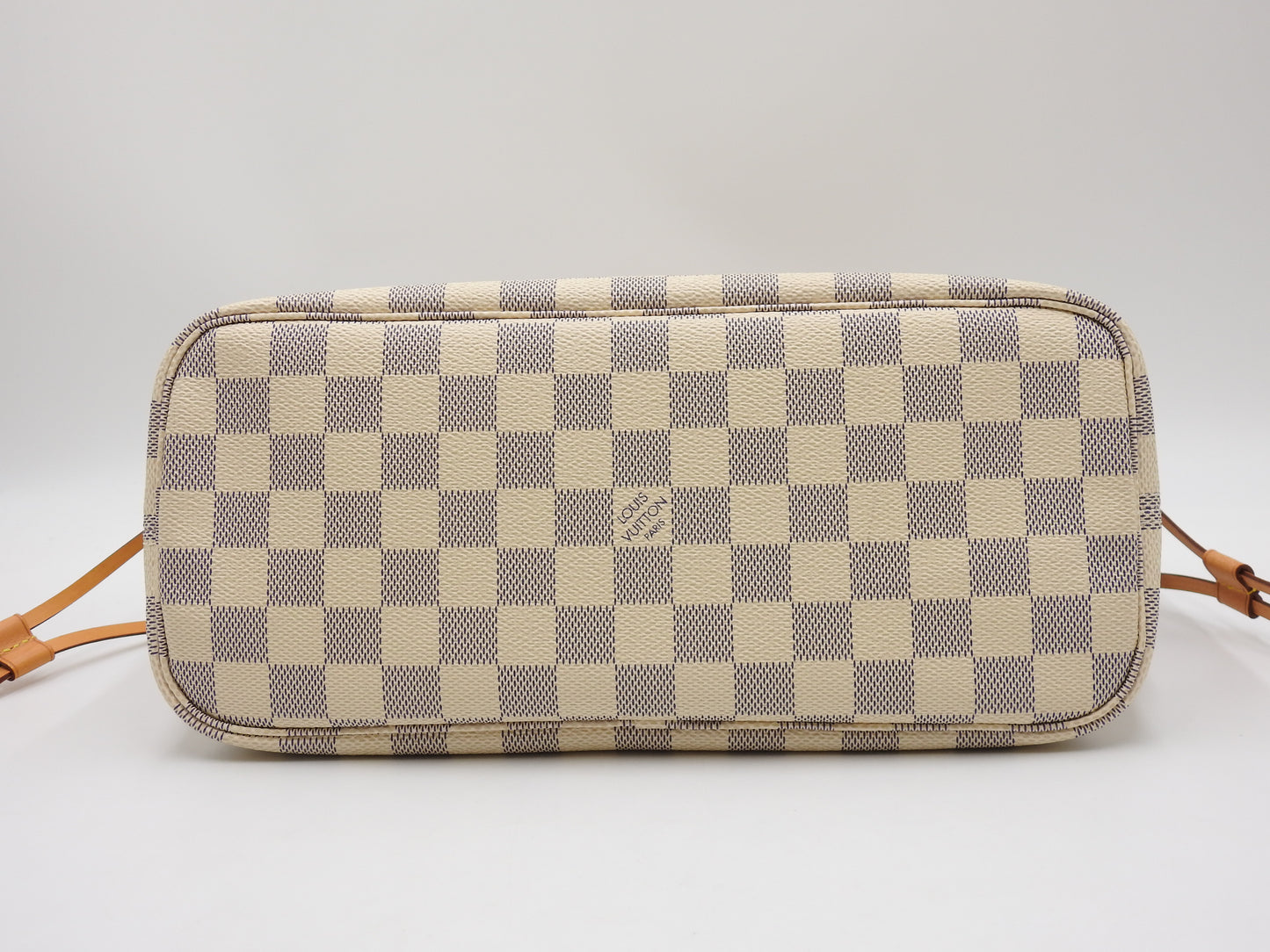 LOUIS VUITTON Damier Azur Neo Neverfull PM Shoulder Tote Bag N41362