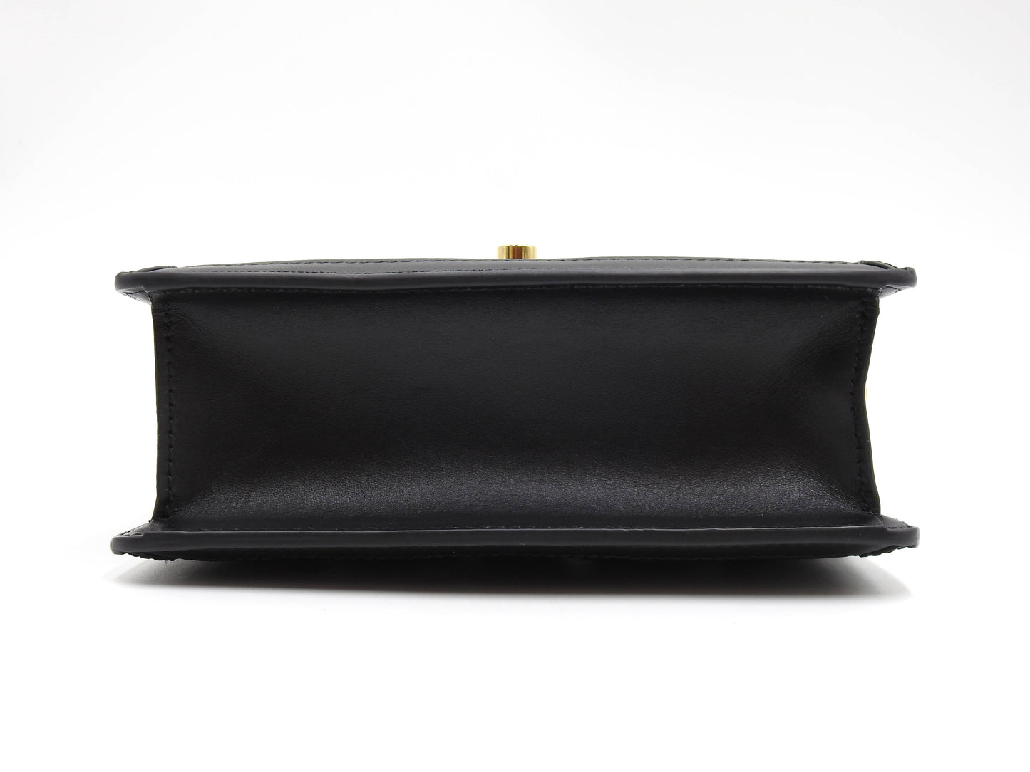 GUCCI GG Matelasse Top Handle 2way Shoulder Bag Leather Black 724499