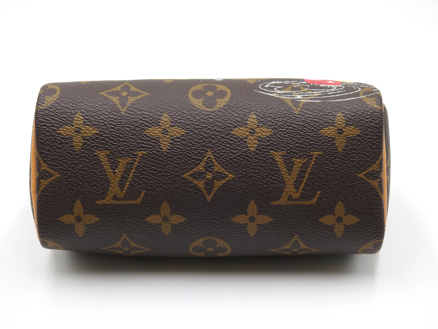 LOUIS VUITTON Monogram Vivienne Nano Speedy 2way Shoulder Hand Bag M81085