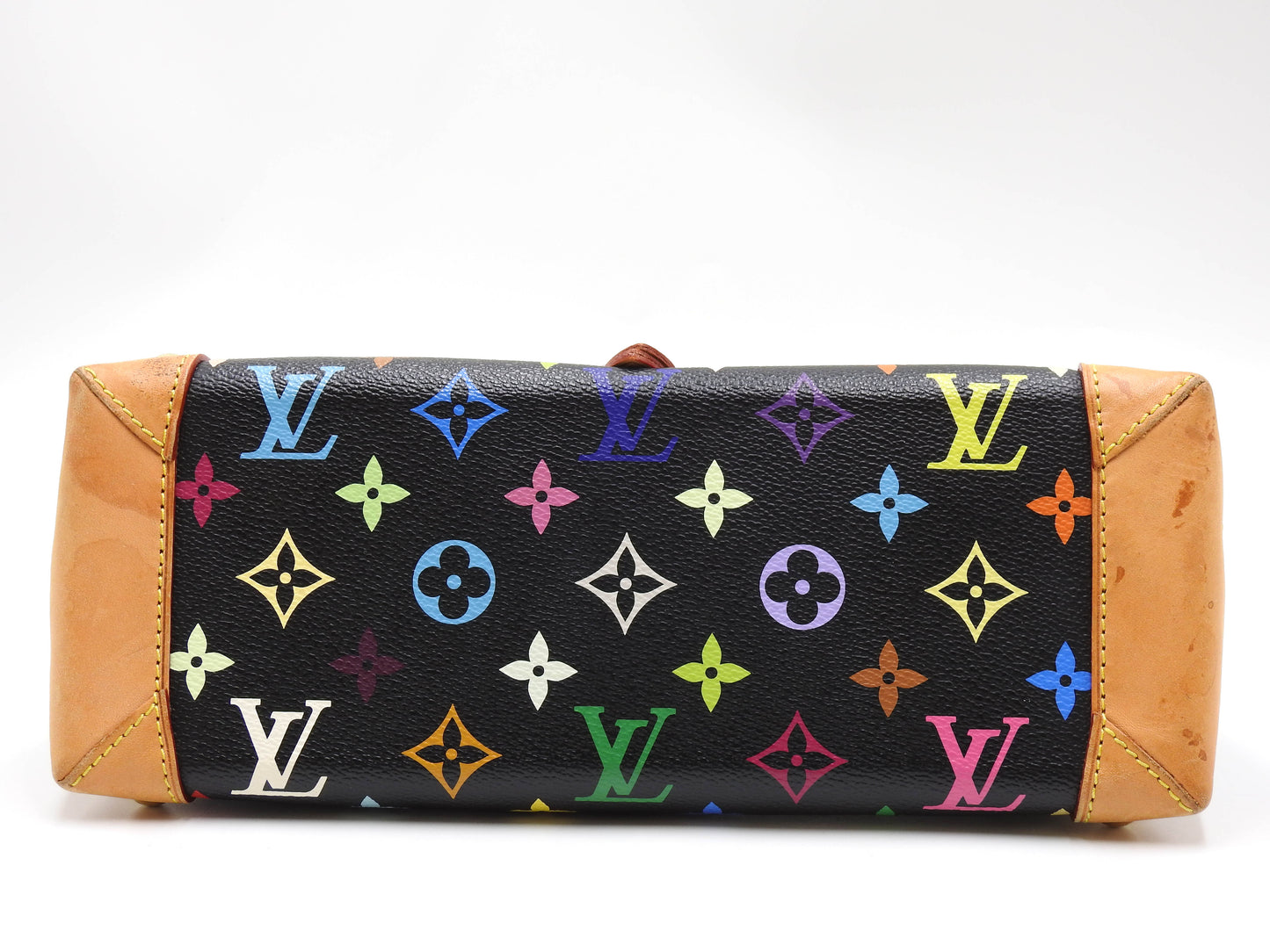 LOUIS VUITTON Eliza Hand Shoulder Bag Monogram Multicolor Black M40099