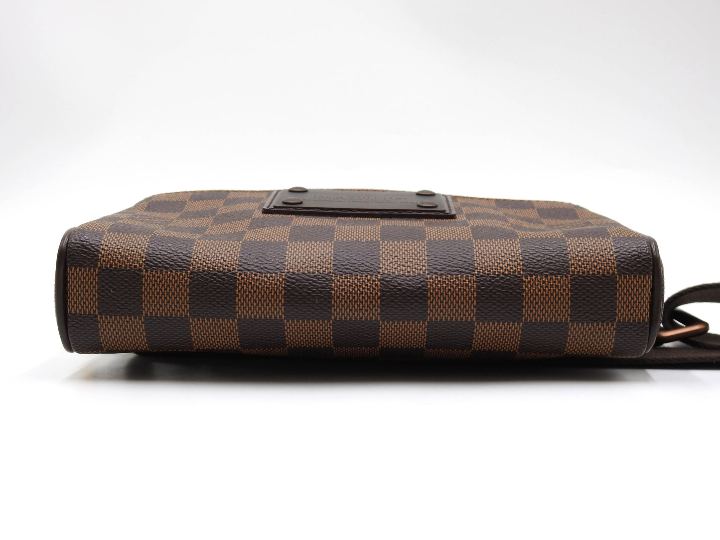 LOUIS VUITTON Damier Ebene Bumbag Brooklyn Waist Body Belt Bag N41101