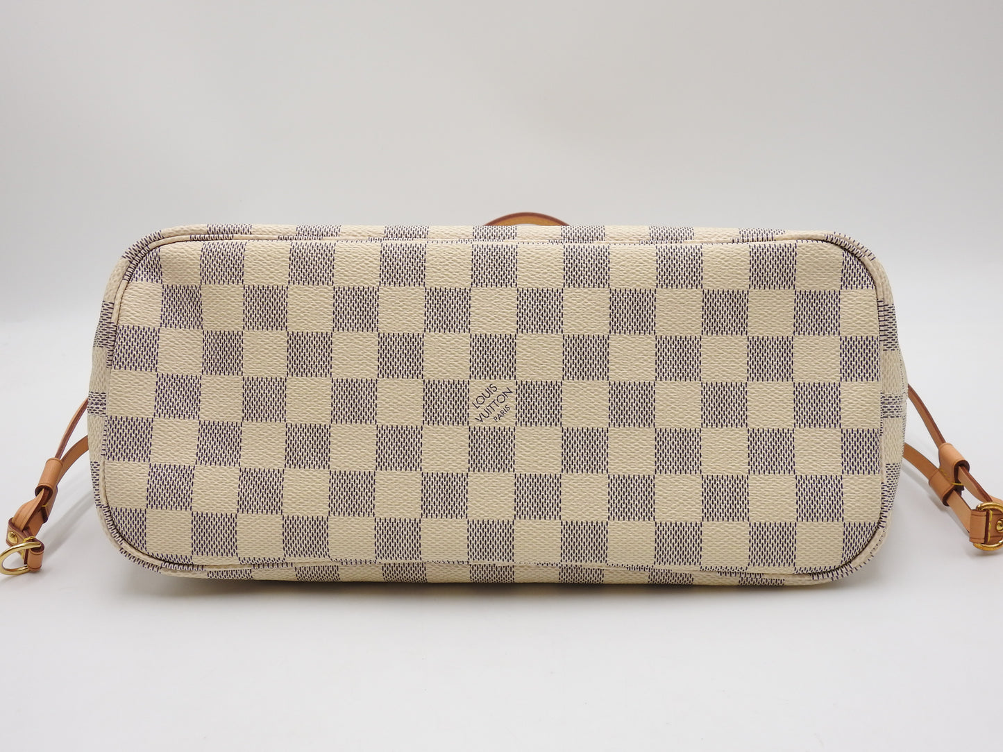 LOUIS VUITTON Damier Azur Neo Neverfull PM Shoulder Tote Bag M41362