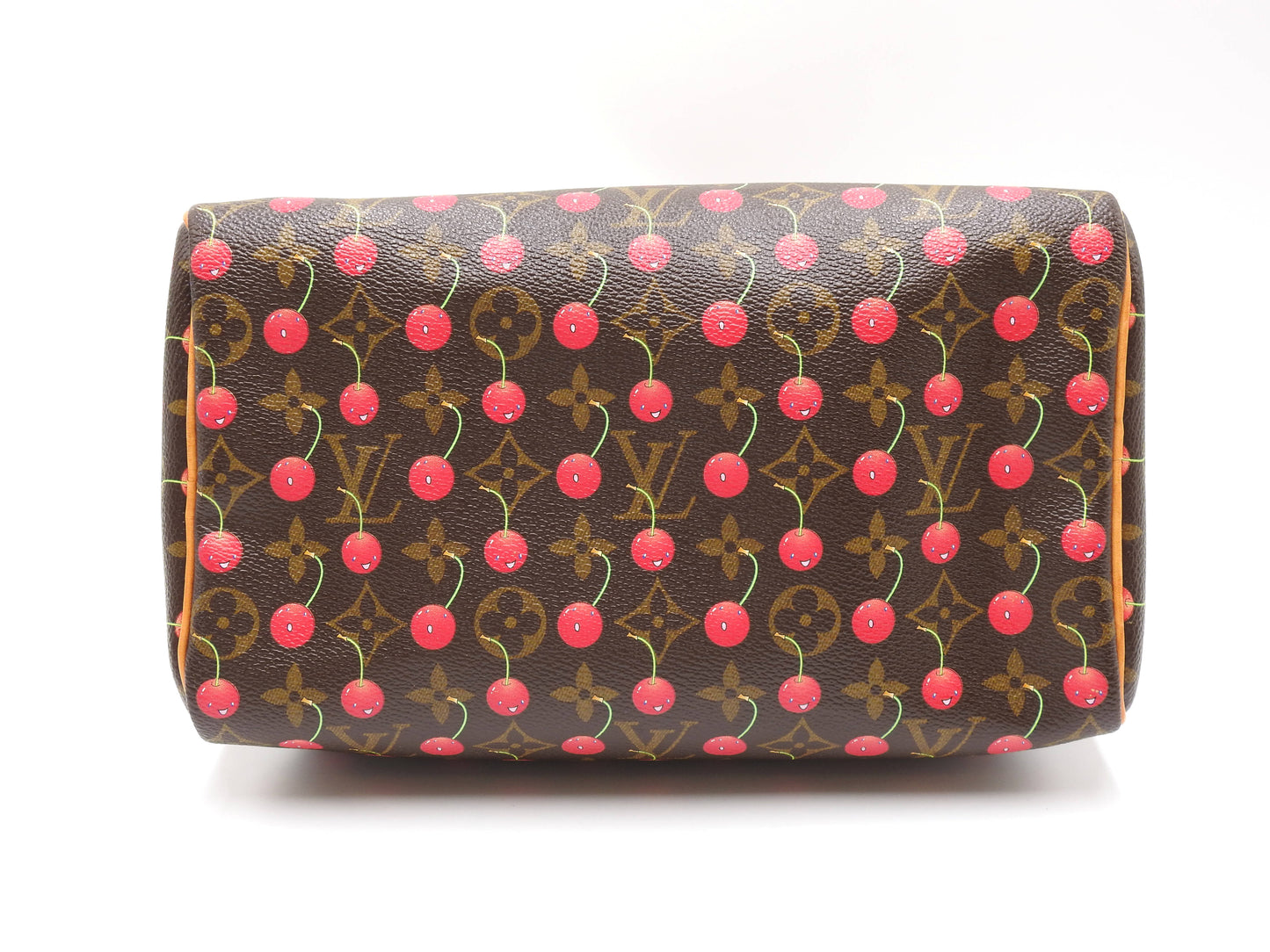 LOUIS VUITTON Monogram Cherry Speedy 25 Hand Bag Boston Bag Canvas M95009