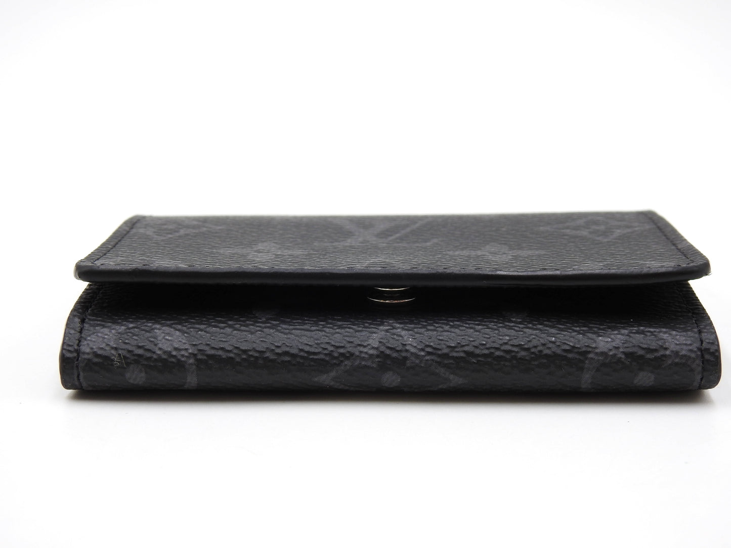 LOUIS VUITTON Monogram Eclipse Envelope Carte De Visite Card Holder M12874