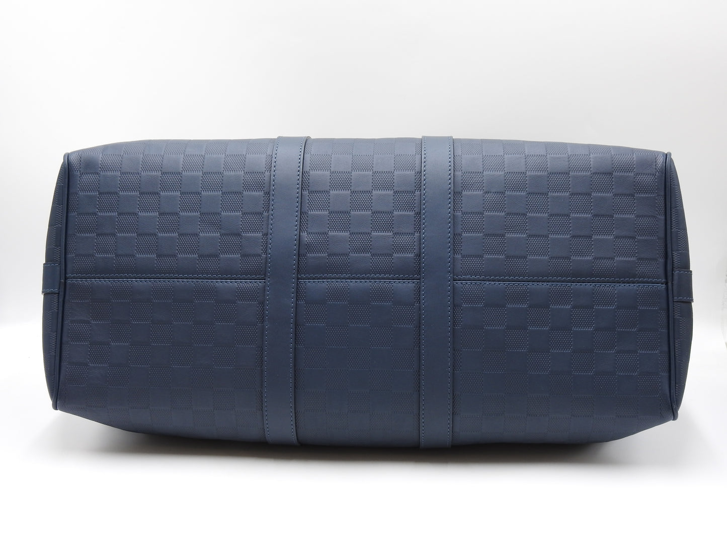 LOUIS VUITTON Damier Infini Keepall 45 Bandouliere Boston Bag Cosmos N41195