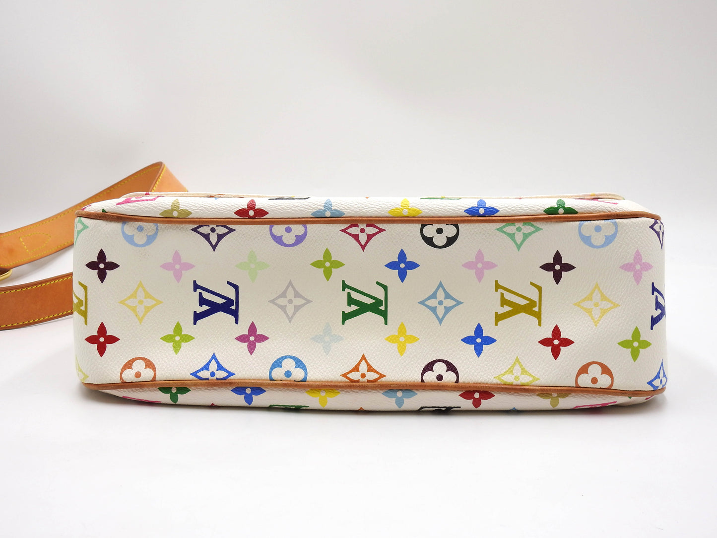 LOUIS VUITTON Lodge GM Shoulder Bag Monogram Multicolor White M40051