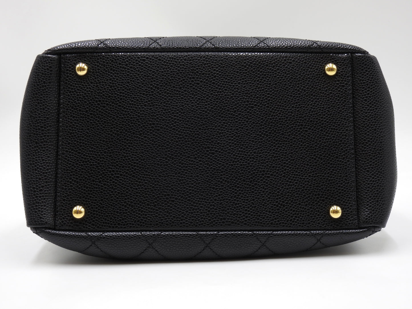 CHANEL CC Matelasse PTT Petit Timeless Tote Shoulder Bag Caviarskin A18004