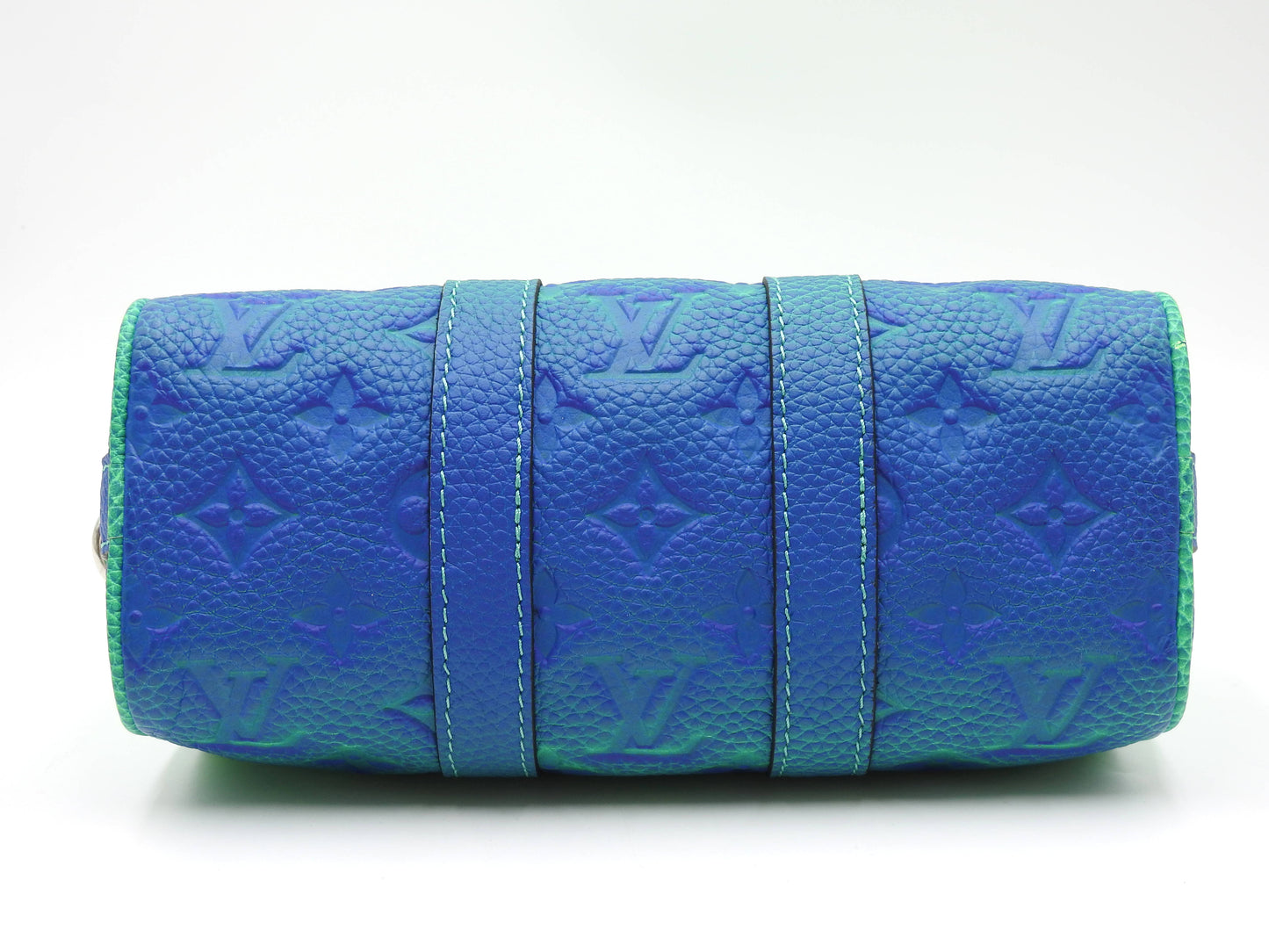 LOUIS VUITTON Keepall XS Shoulder Hand Bag Monogram Illusion Green M59691