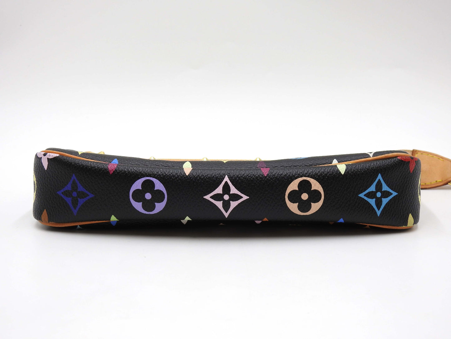 LOUIS VUITTON Pochette Accessories Pouch Monogram Multicolor Black M92648