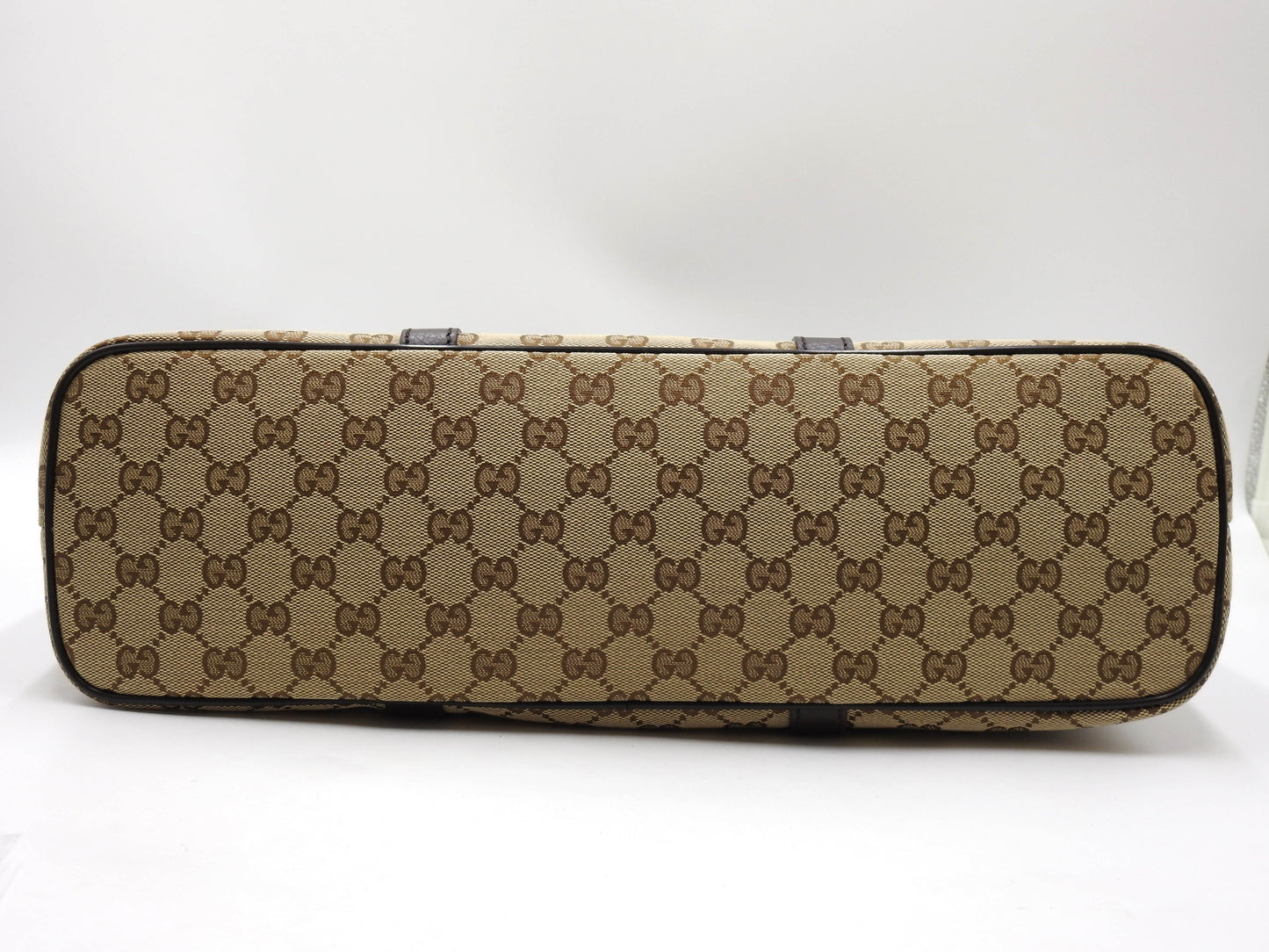 GUCCI Joy Monogram GG Canvas 2way Shoulder Tote Bag Beige Brown 449169