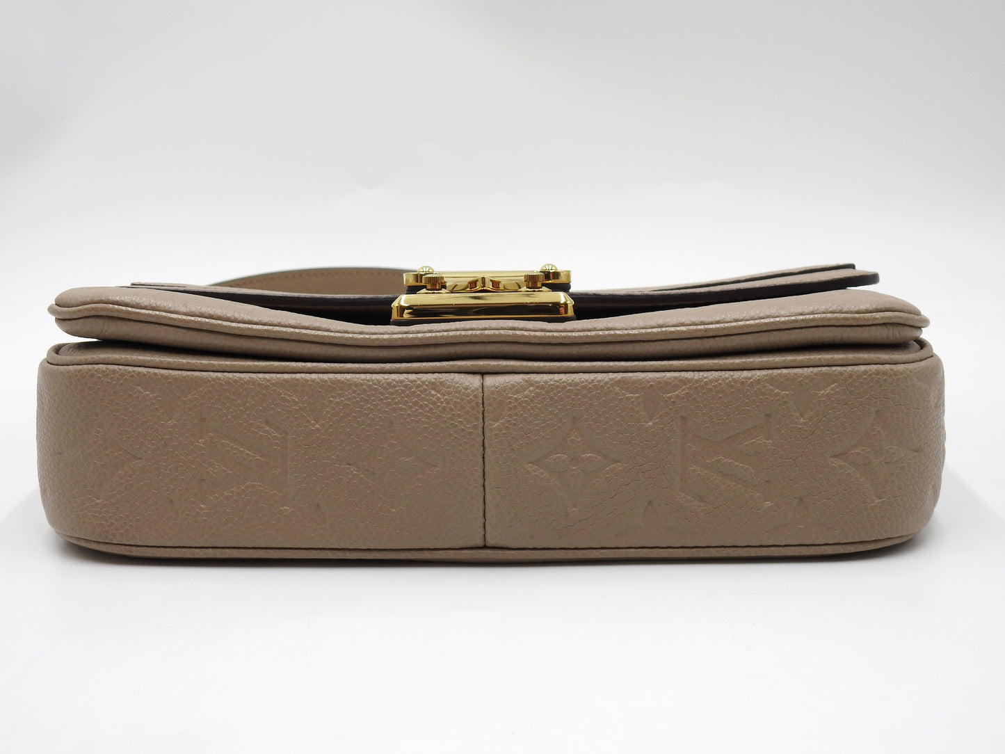 LOUIS VUITTON Monogram Empreinte Marceau Chain Shoulder Bag Dune M46199