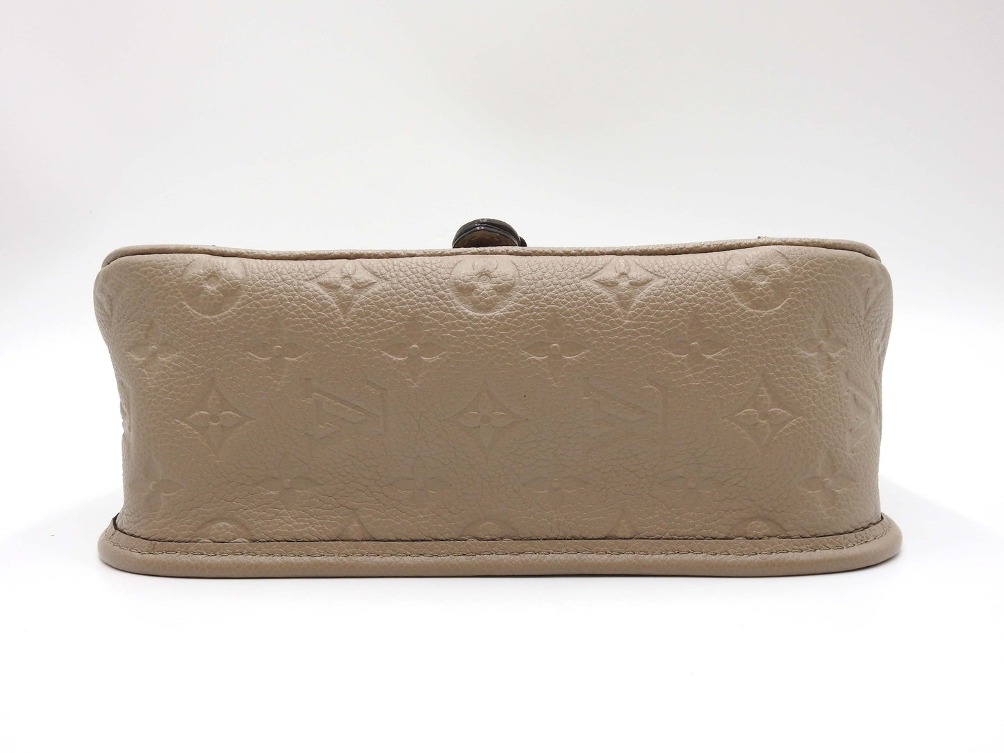 LOUIS VUITTON Monogram Empreinte Diane Shoulder Bag Dove Cream M46583
