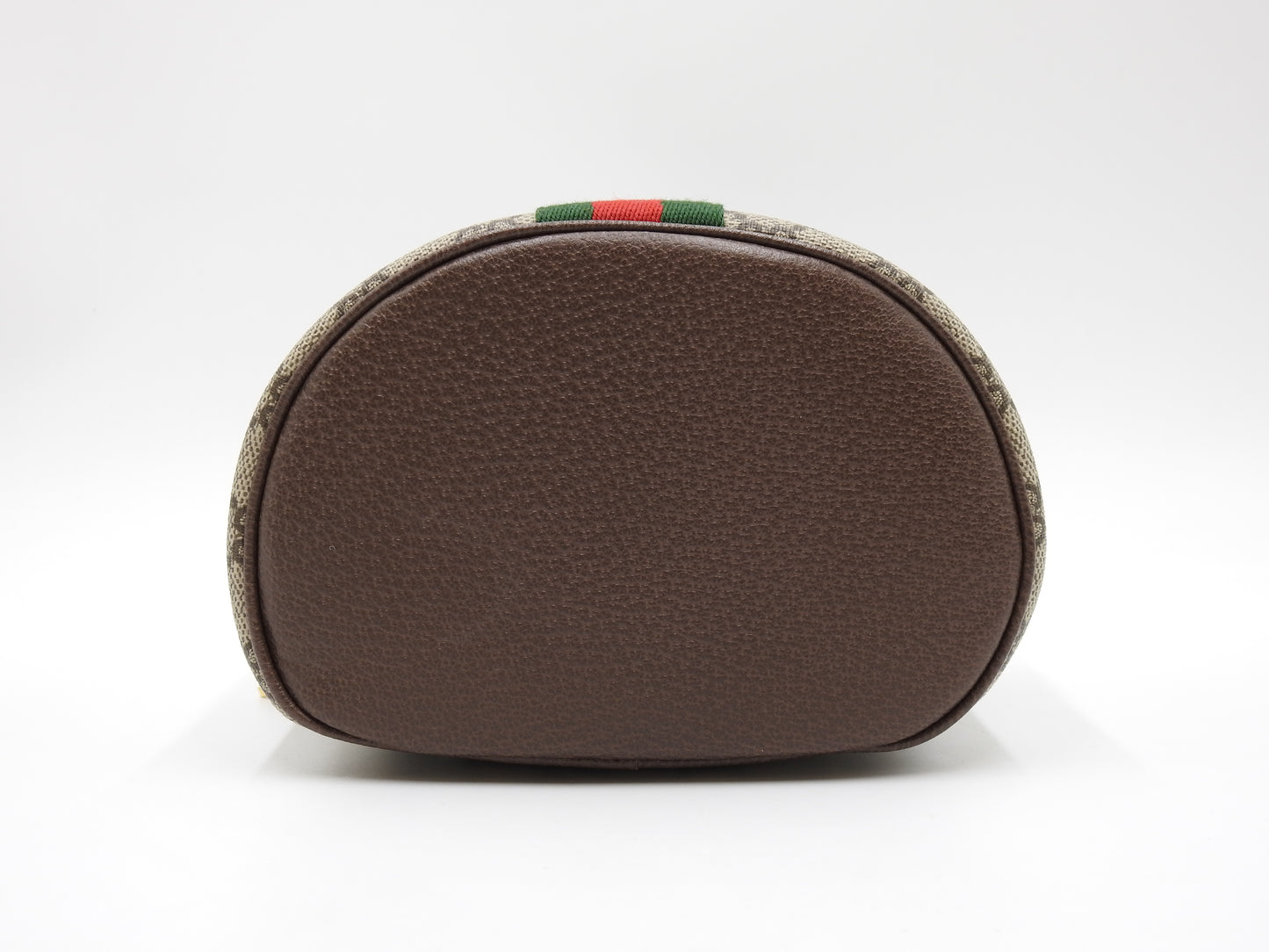 GUCCI GG Supreme Ophidia Web Vanity Bag Cosmetic Pouch Beige Brown 627463