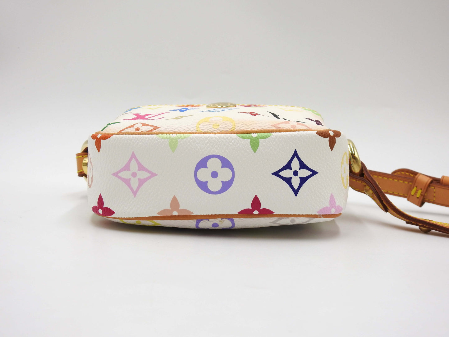 LOUIS VUITTON Monogram Multicolor Rift Shoulder Bag Bron White M40055