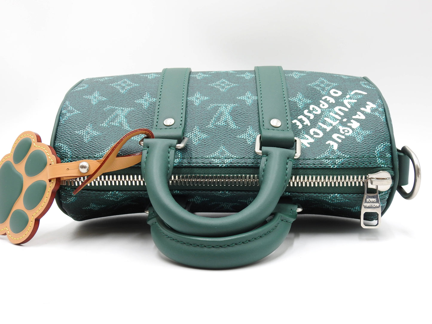 LOUIS VUITTON Monogram Heritage Keepall Bandouliere 25 2way Hand Bag M12684