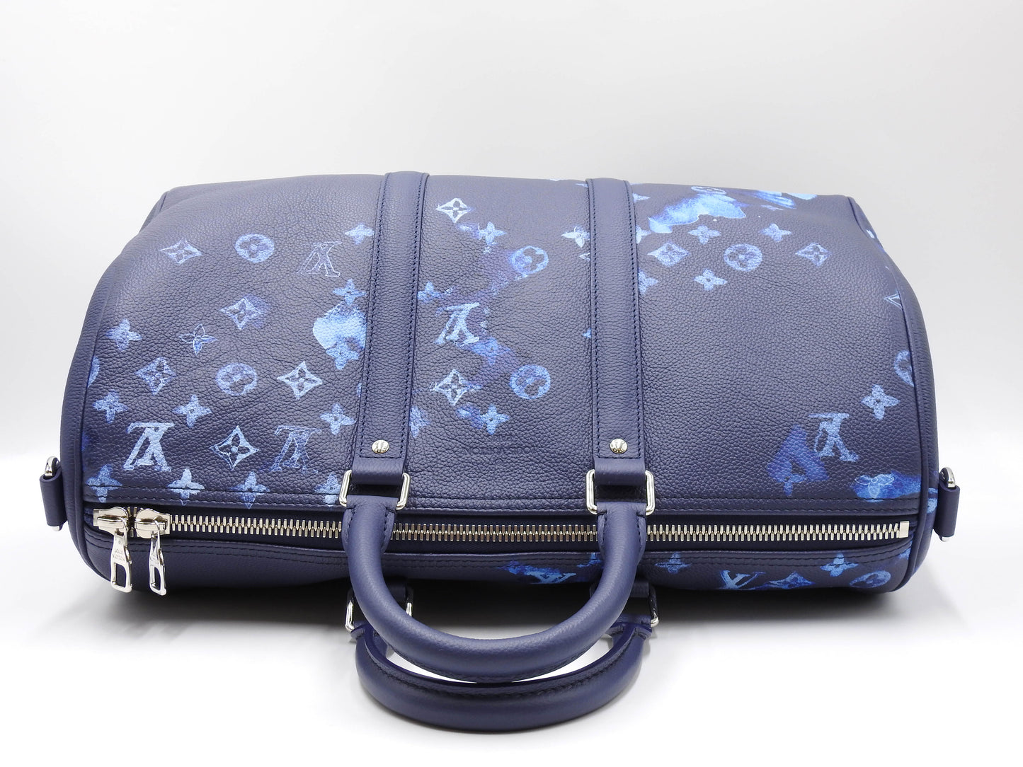 LOUIS VUITTON Monogram Watercolor Keepall 40 Bandouliere Boston Bag M57845
