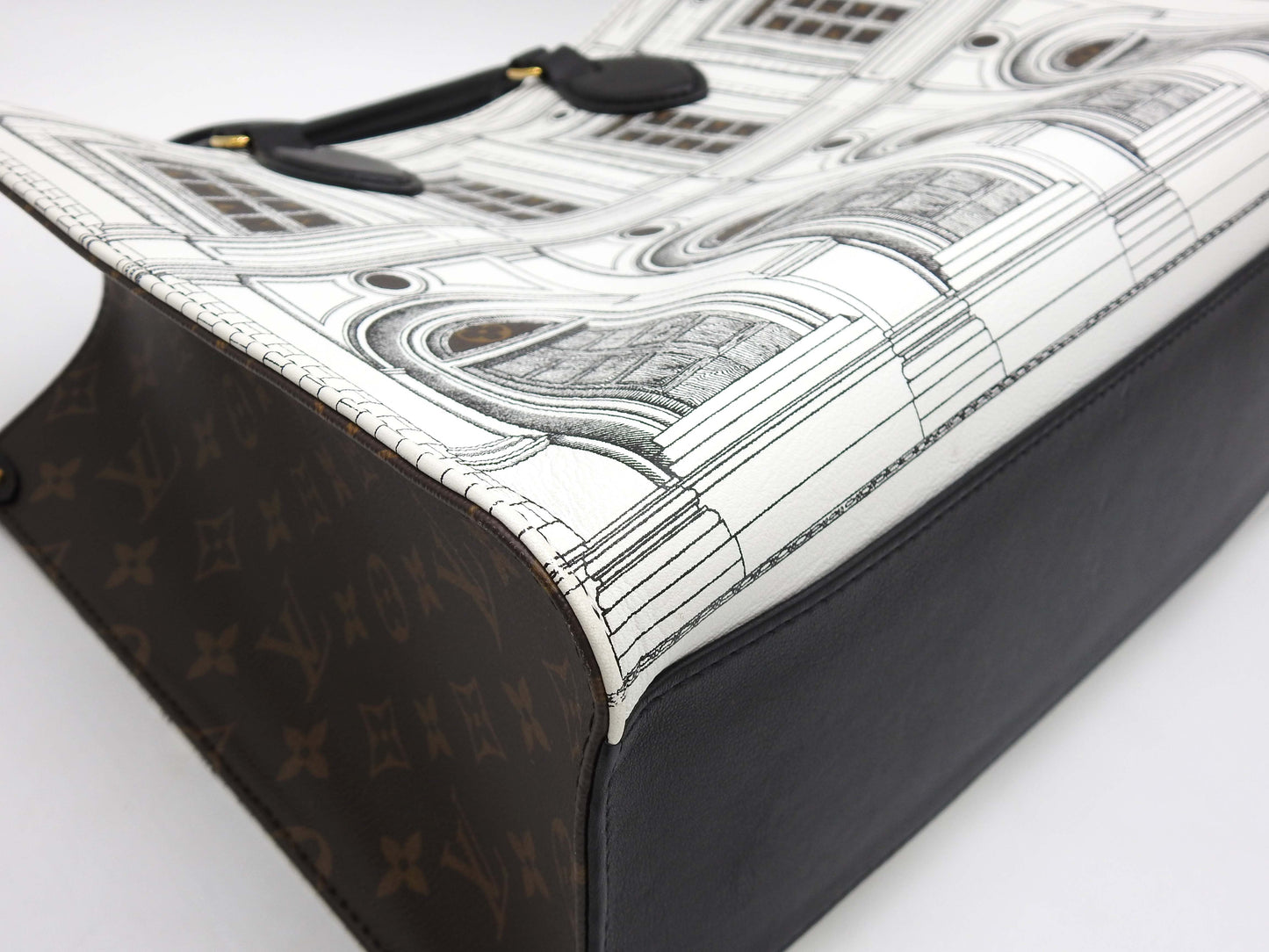 LOUIS VUITTON FORNASETTI Monogram OnTheGO MM 2way Shoulder Tote Bag M59264