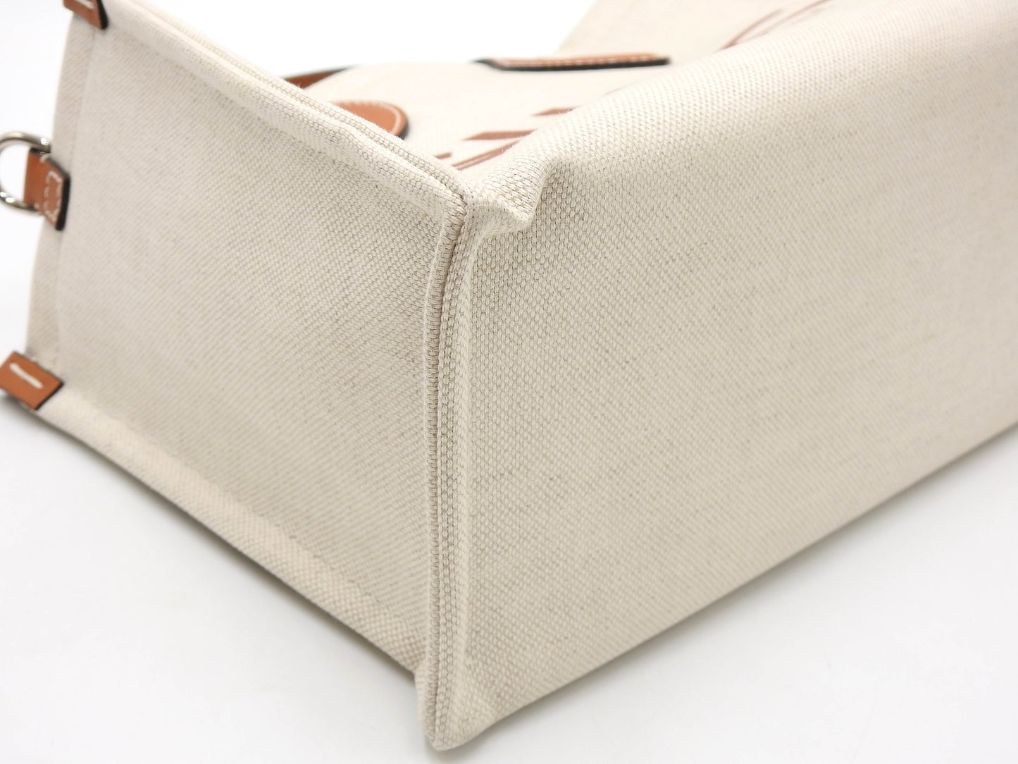 GUCCI Logo Print Medium 2way Shoulder Tote Bag Canvas Beige Brown 772144