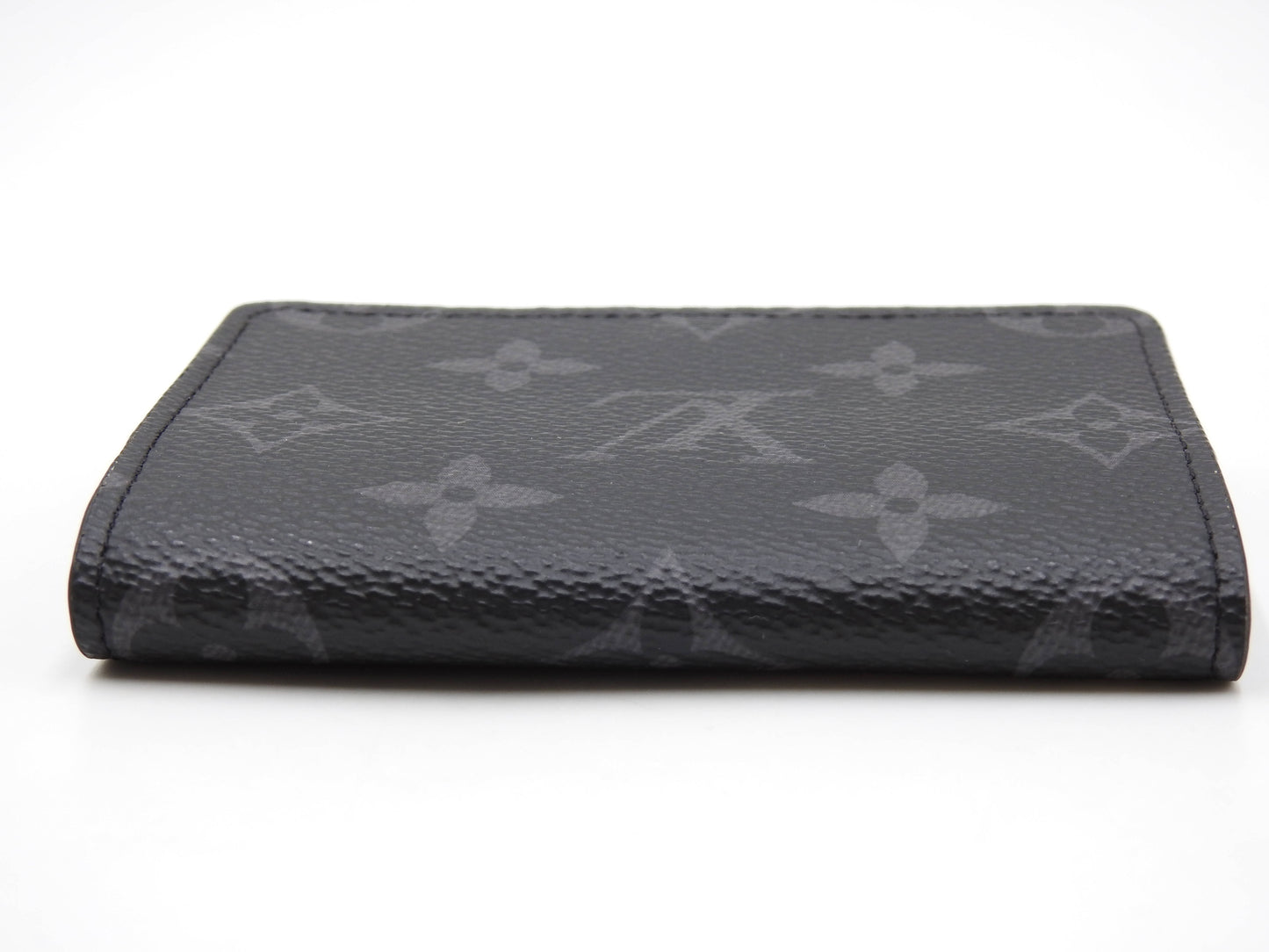 LOUIS VUITTON Monogram Eclipse Envelope Carte De Visite Card Holder M12874