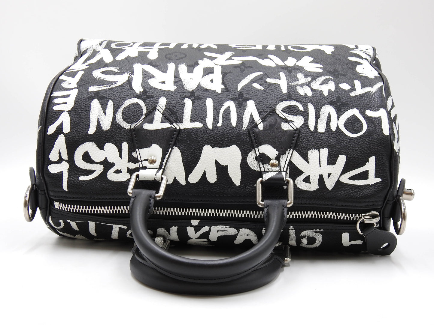 LOUIS VUITTON Speedy P9 Bandouliere 30 Scribble Hand Shoulder Bag M26175