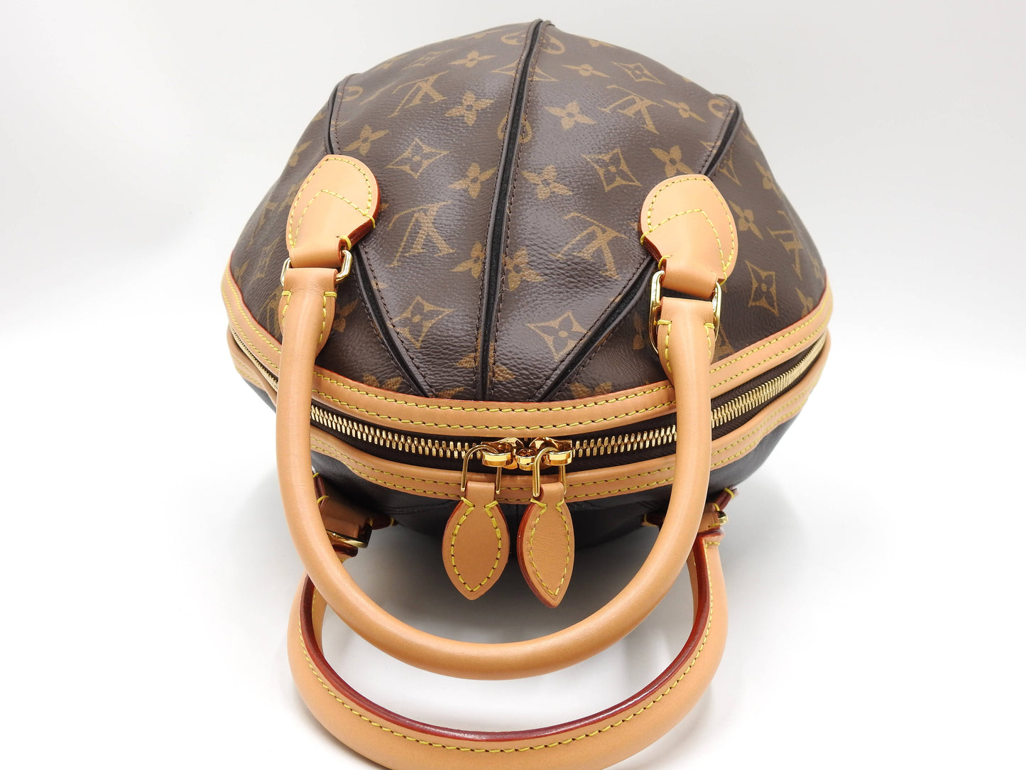 LOUIS VUITTON LV Suple Egg Bag 2way Shoulder Hand Bag Monogram Black M45269