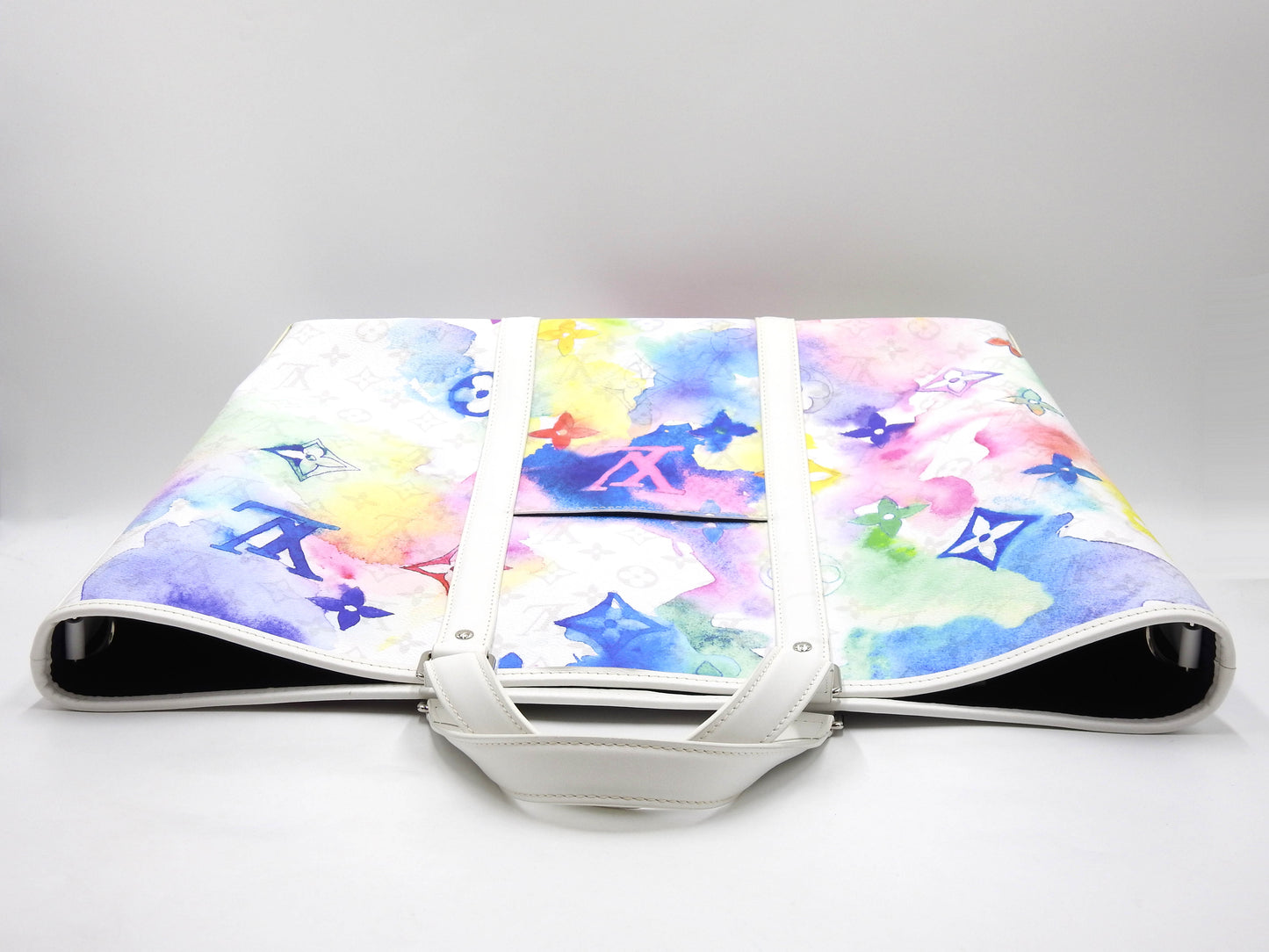 LOUIS VUITTON Monogram Watercolor Weekend Tote GM Shoulder Bag M45754