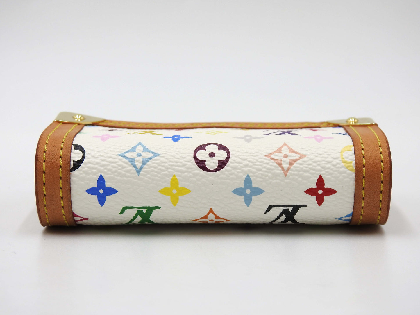LOUIS VUITTON Monogram Multicolor Porte Monnaie Plat Coin Purse M92657