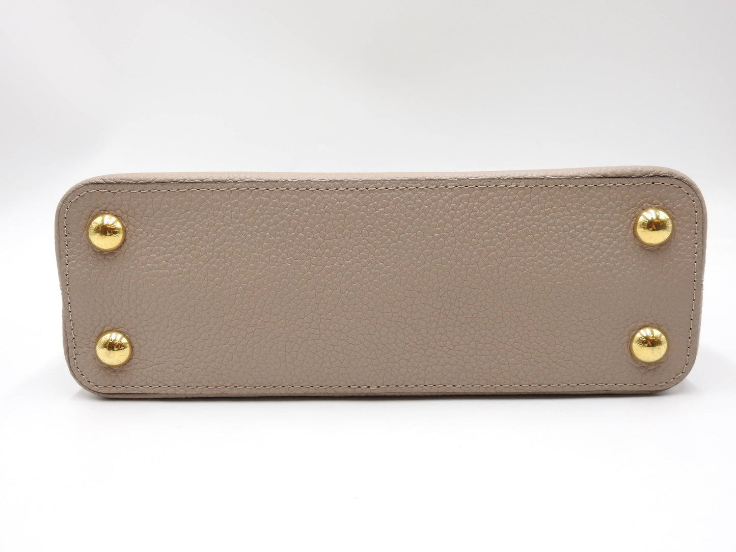 LOUIS VUITTON Capucines BB 2way Hand Shoulder Bag Taurillon Galet M94634