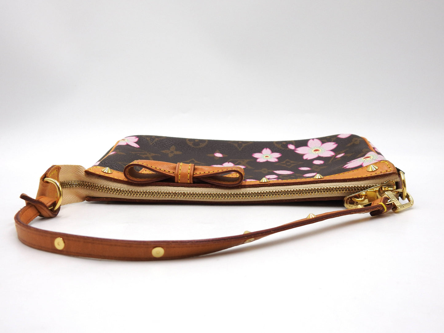 LOUIS VUITTON Monogram Cherry Blossom Pochette Accessories M92006