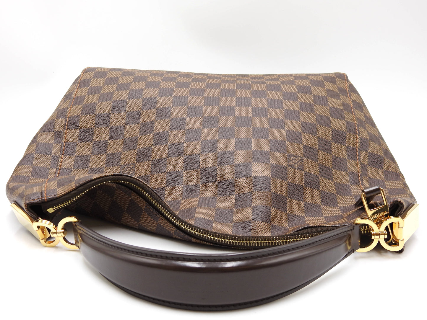 LOUIS VUITTON Portobello PM Shoulder Bag Damier Ebene N41184