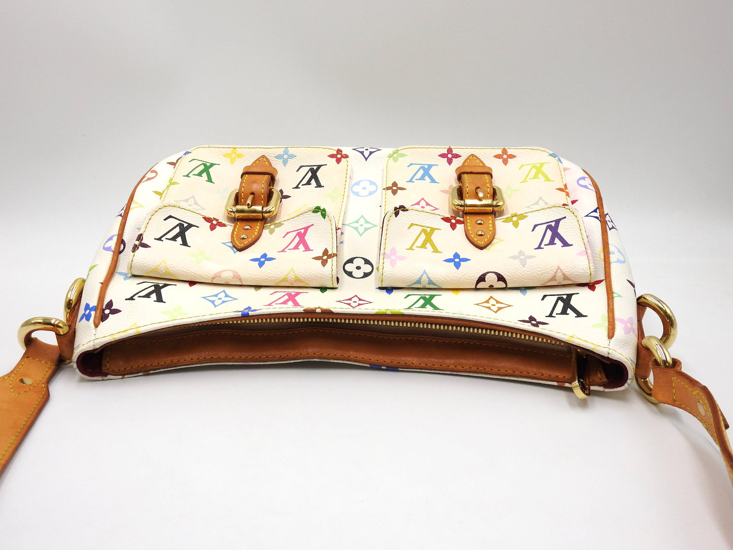LOUIS VUITTON Lodge GM Shoulder Bag Monogram Multicolor Bron M40051