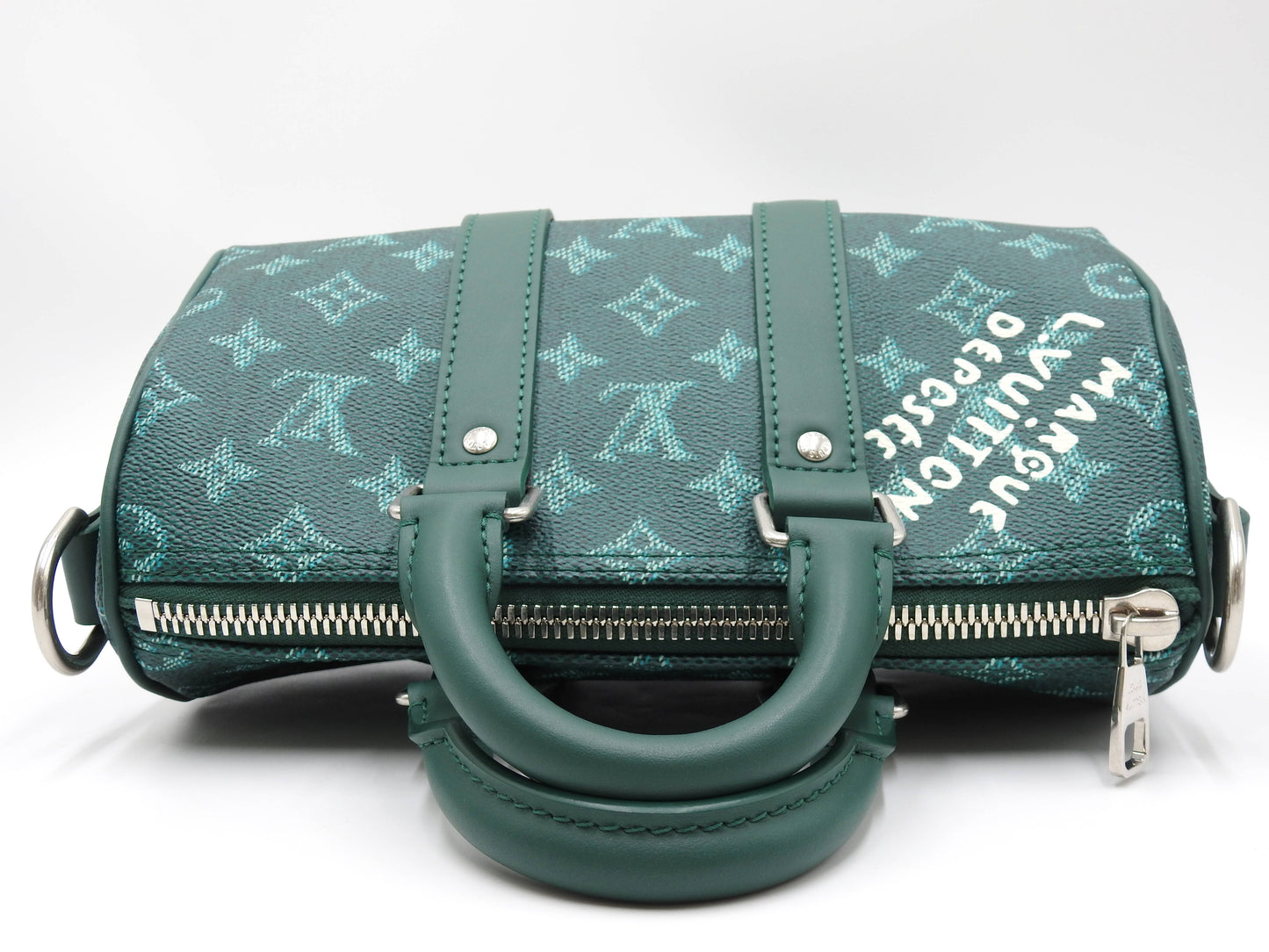 LOUIS VUITTON Monogram Heritage Keepall Bandouliere 25 2way Hand Bag M12684