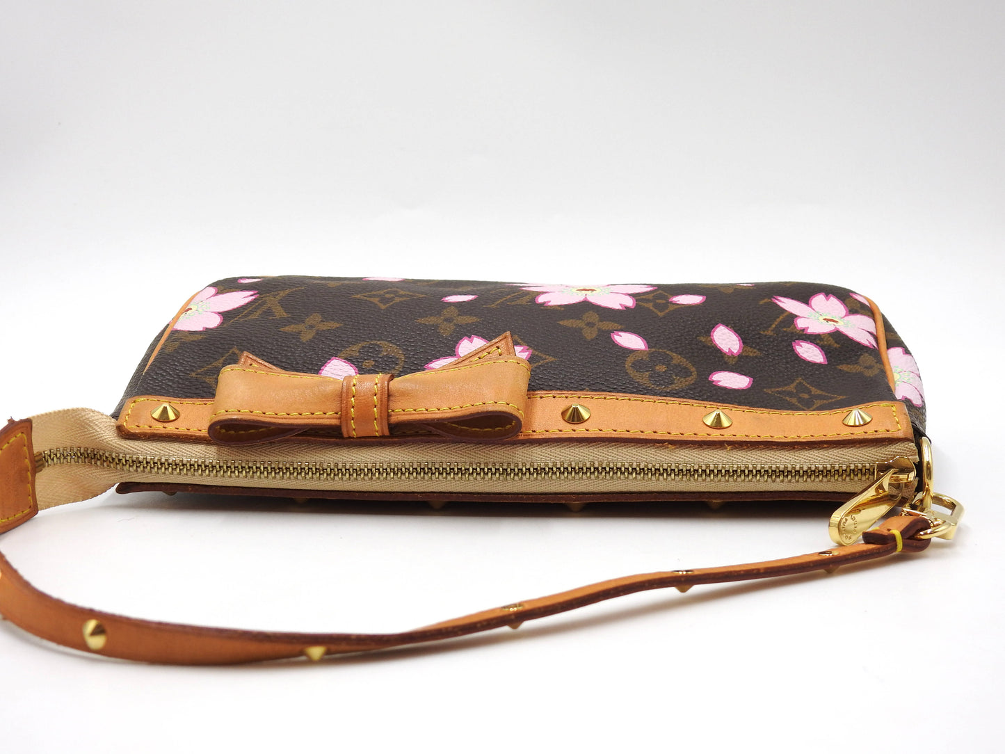 LOUIS VUITTON Monogram Cherry Blossom Pochette Accessories M92006