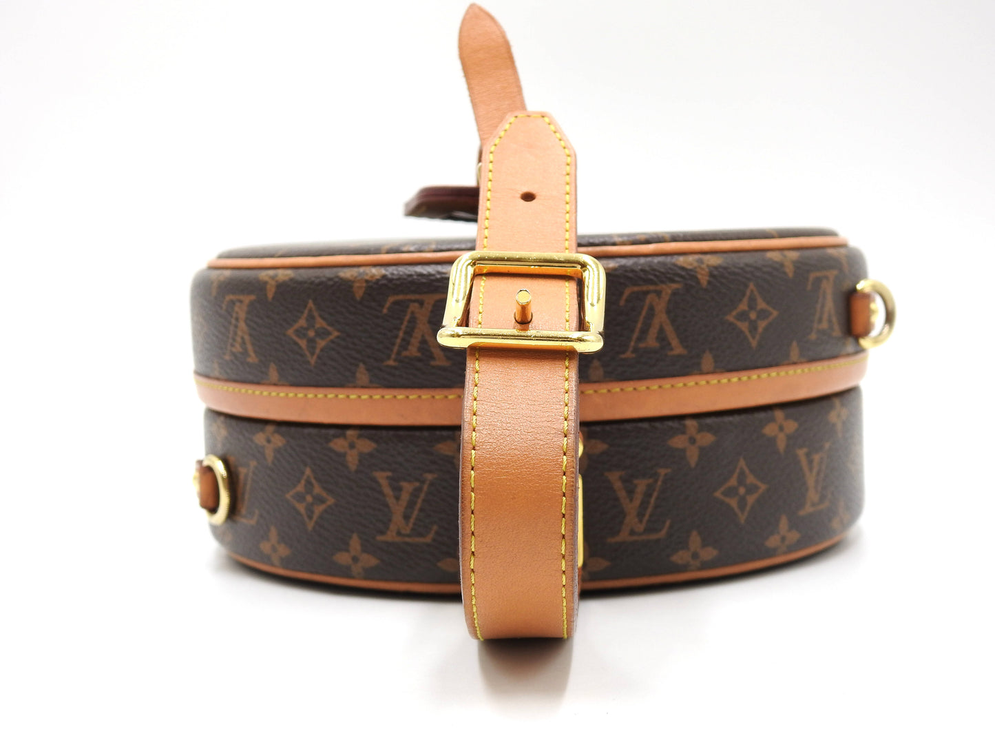 LOUIS VUITTON Petit Boite Chapeau Shoulder Hand Bag Monogram M43514