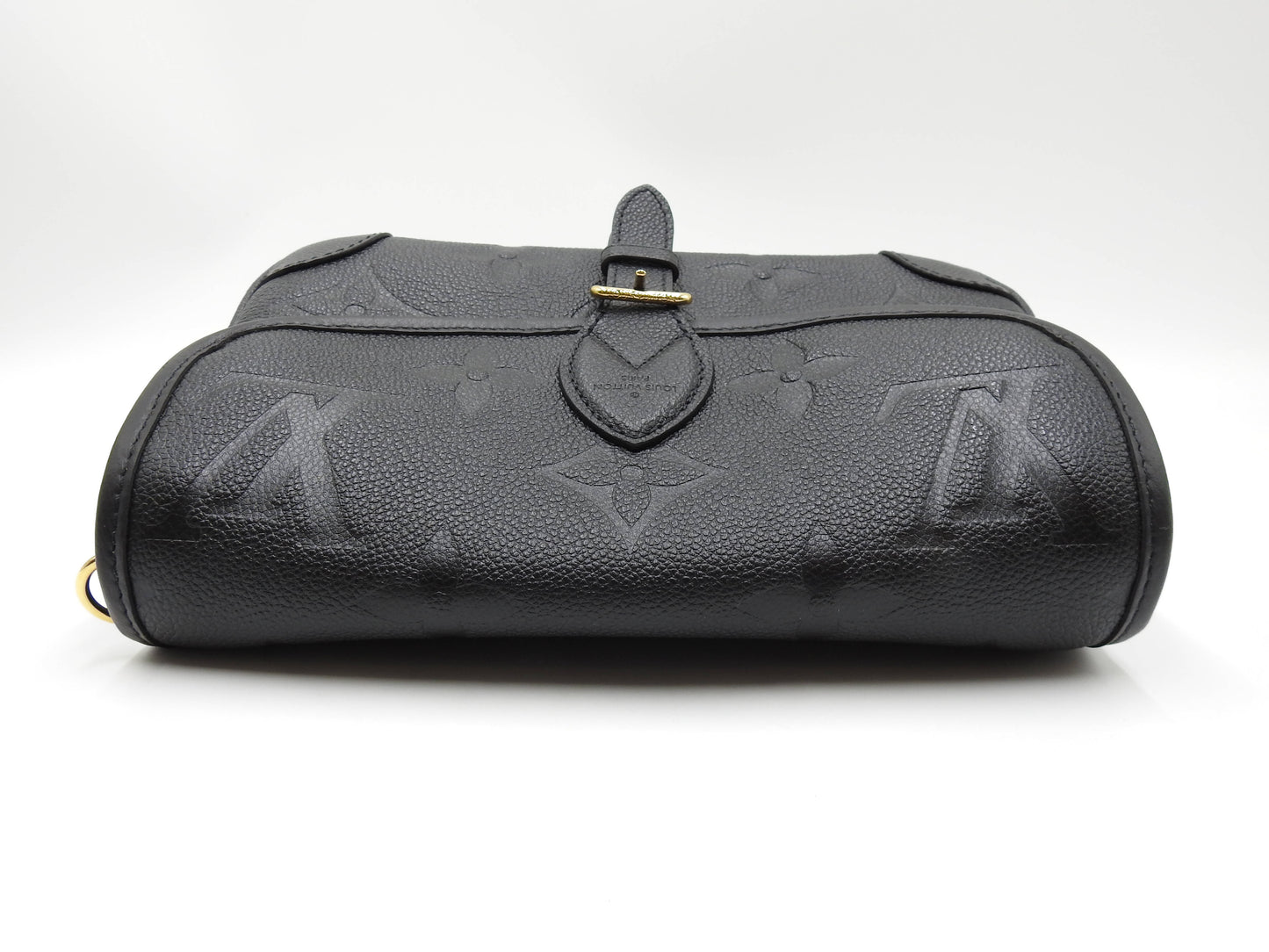 LOUIS VUITTON Monogram Empreinte Diane Shoulder Hand Bag Black M46386