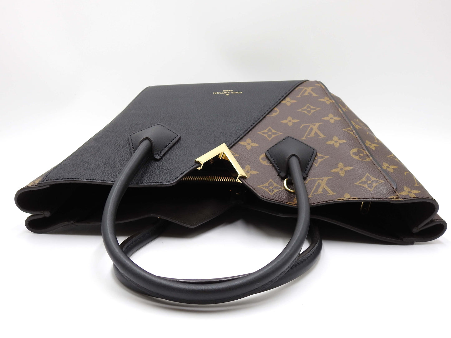 LOUIS VUITTON Kimono PM 2way Hand Bag Shoulder Bag Monogram Black M41855