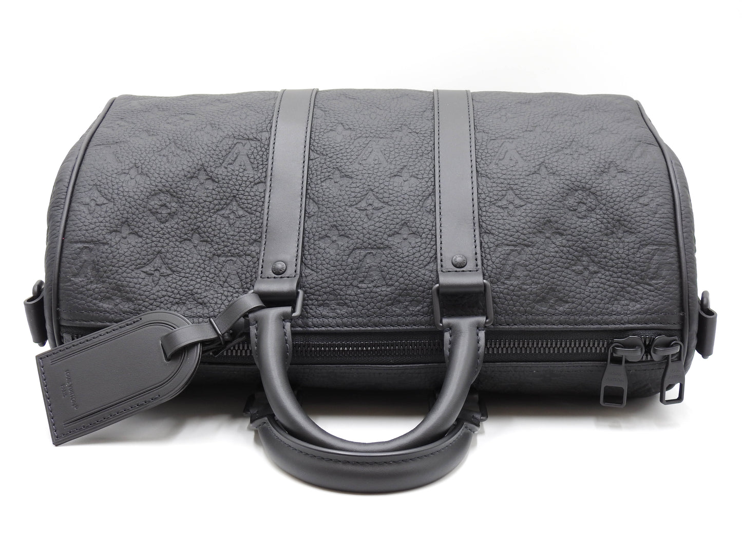 LOUIS VUITTON Keepall Bandouliere 35 Hand Bag Monogram Taurillon M22765