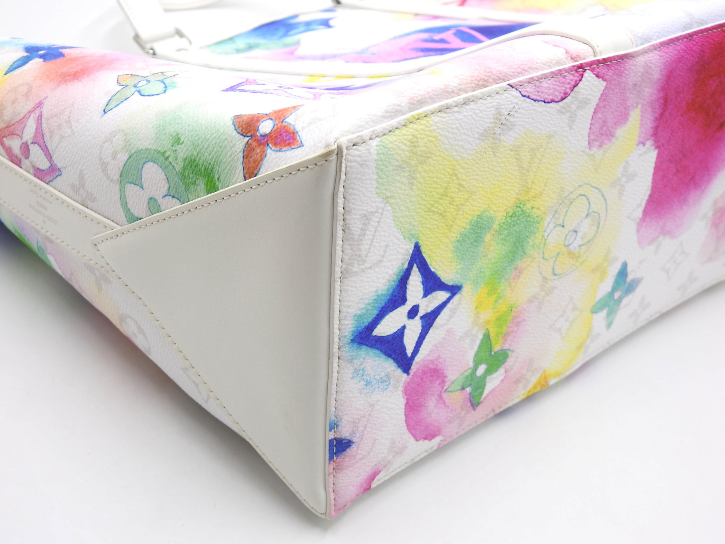 LOUIS VUITTON Monogram Watercolor Weekend Tote GM Shoulder Bag M45754