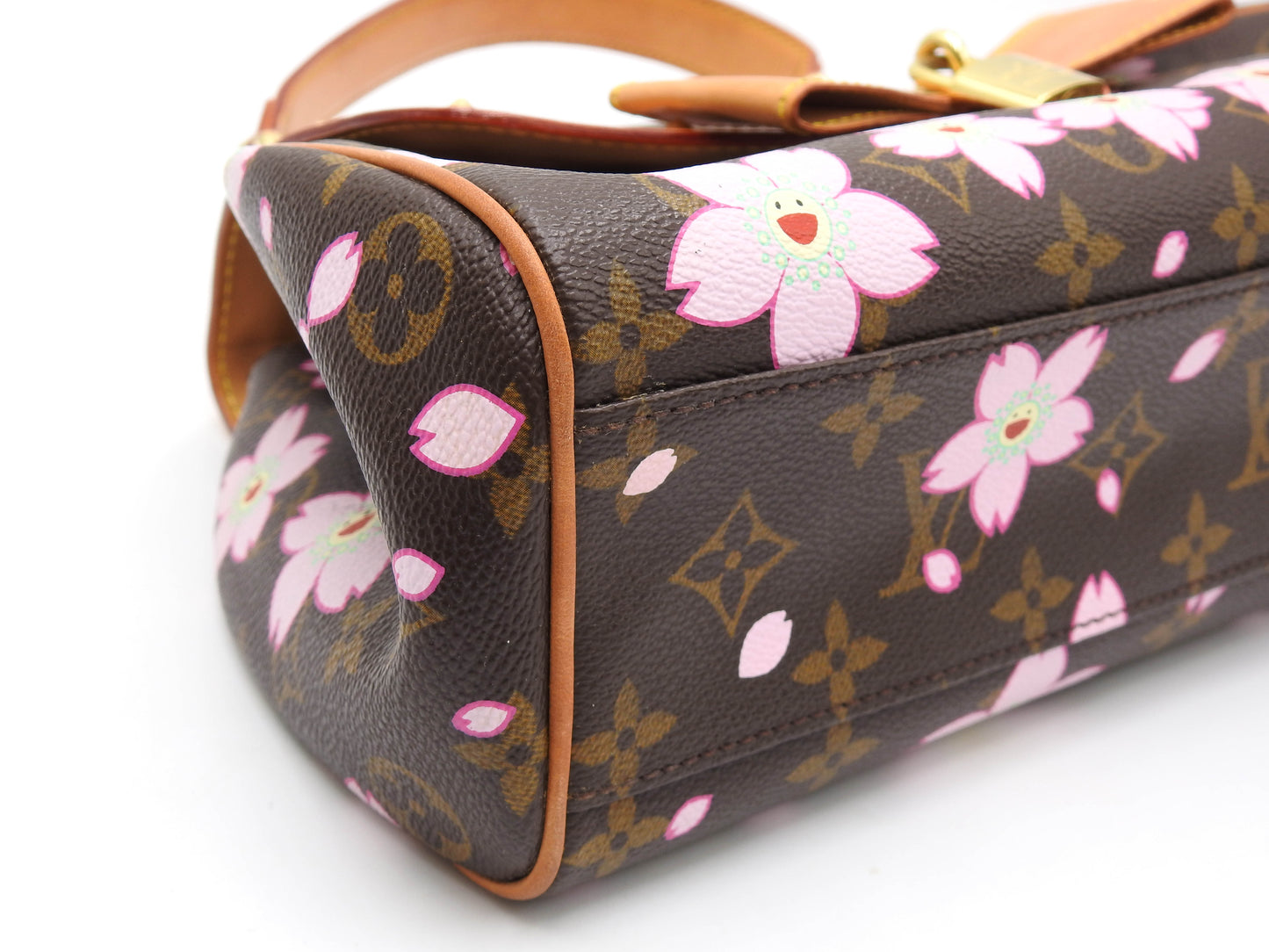 LOUIS VUITTON Sac Retro PM Hand Bag Monogram Cherry Blossom M92012