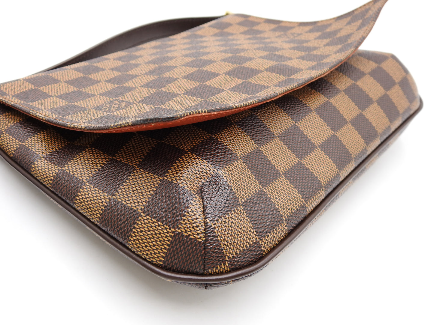 LOUIS VUITTON Musette Tango Long Crossbody Shoulder Bag Damier Ebene N51301