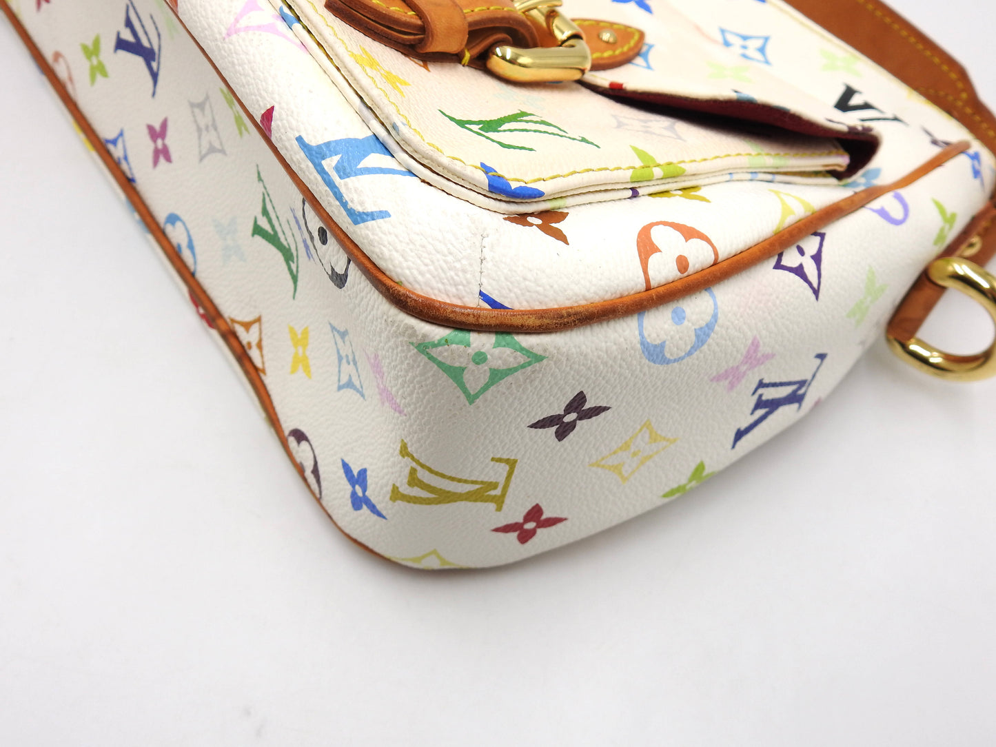 LOUIS VUITTON Lodge GM Shoulder Bag Monogram Multicolor Bron M40051