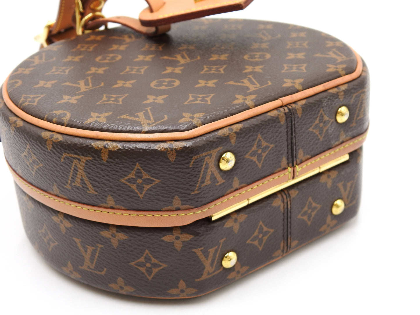 LOUIS VUITTON Petit Boite Chapeau Shoulder Hand Bag Monogram M43514