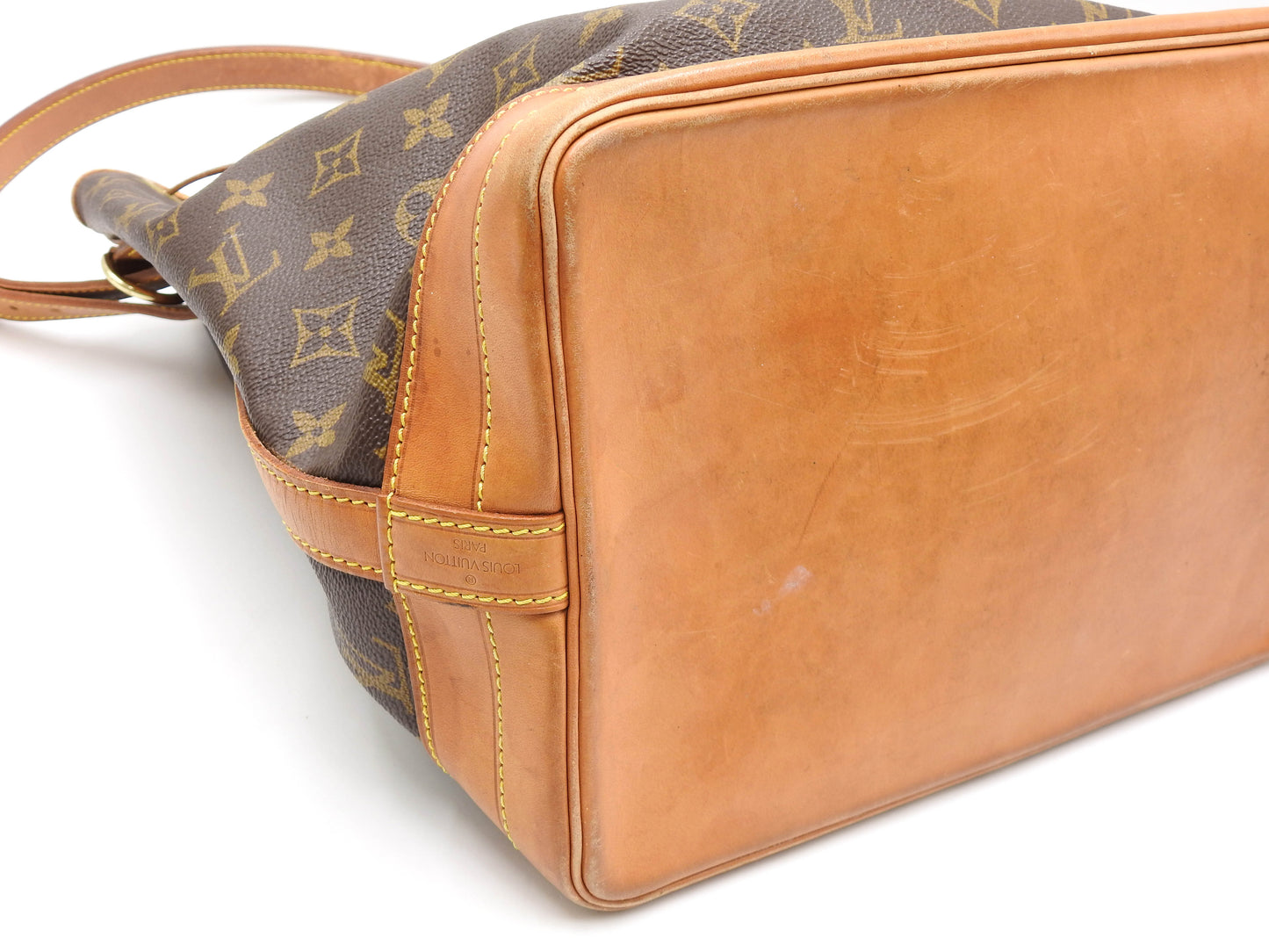 LOUIS VUITTON Noe Monogram Shoulder Bag Hand Bag M42224